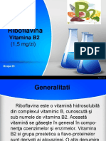 Chimie - Vitamina B2