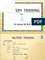 Militery Training (Power Point) 2014