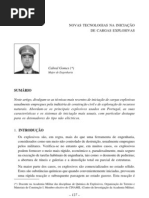 Novas Tecnologias Na Iniciacao de Cargas Explosivas