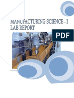 Manufacturing Science Firstyear File