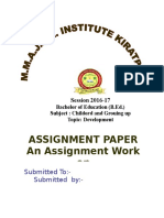 Assignment Paper An Assignment Work On: Submitted To:-Submitted By