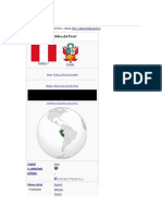 Peru y Sus Regiones