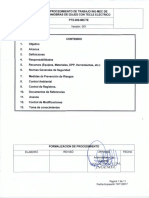 Procedimiento Tecle Izaje