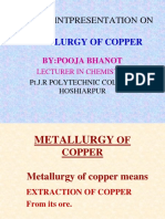 Metallurgy of Copper