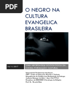 o Negro Na Cultura Evangelica Brasileira