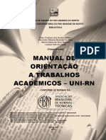Manual Orientacao Trabalhos Academicos Unirn 2017