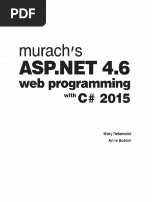 Murachs Aspnet 46 Web Programming With C 2015 2016 - 
