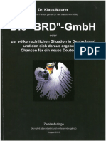 Dr. Wolfgang Maurer - Die BRD GMBH PDF