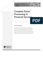 Complex Event Processing in Financial Services: by David Luckham