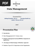 Data Management: Seminar