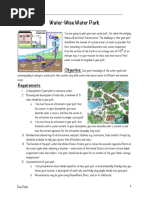 Theme Park Design Project Guide | PDF | Project Based Learning