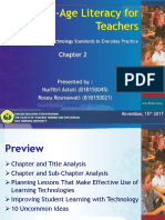 Digital-Age Literacy For Teachers: Presented By: Nurfitri Astuti (B1B150045) Roseu Rosmawati (B1B150021)