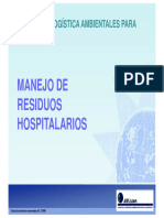 Gestión Residuos Hospitalarios DMQ