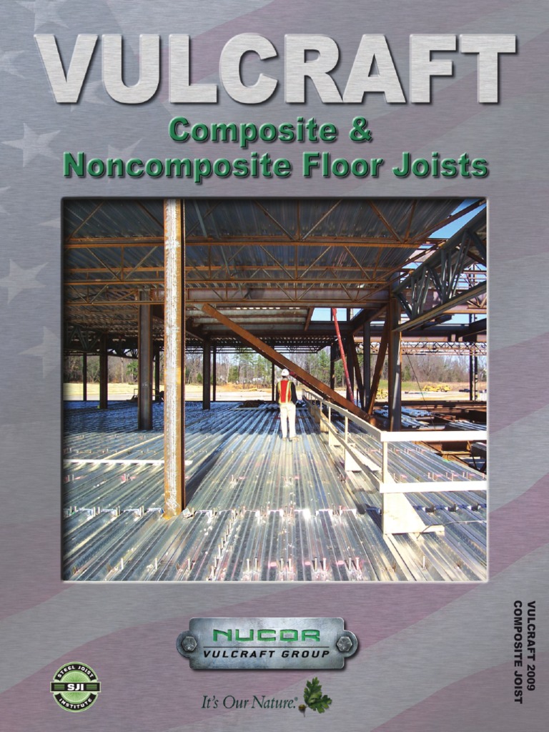 Composite And Noncomposite Floor Joists Truss Beam