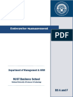 Enterprise Management BSACF Sana
