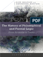 2017 The History of Philosophical and Formal Logic From Aristotle To Tarski