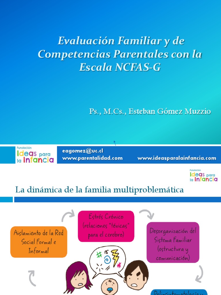 Evaluación Familiar con NCFAS-G | PDF | Bienestar | Salud mental
