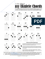 Easy Uke Chords Sheet