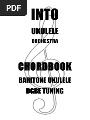 Baritone Ukulele Chord Book Pdf Chord Music String Instruments
