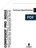 Mdx2200 B Specs