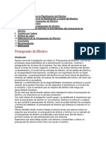 Presupuesto de Efectivo 2