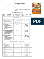 Dezvoltare Personala Planificare