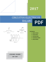 Circuitos eléctricos trifásicos balanceados en configuraciones delta y estrella