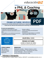 Flyer Seminario PNL Oct 2017 Neurocoaching