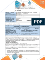 Guía de Actividades y Rúbrica de Evaluación - Paso 4 - Personal Branding. Marca Personal