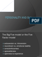 Personality and SLA