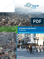 Air Quality in Latin America Report 2013