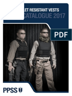 PPSS Bullet Resistant Vests Catalogue 2017 1