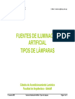 Tipos de Lamparas - 2 PDF