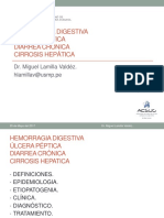 Hemorragia Digestiva, Ulcera Péptica, Diarrea Crónica, Cirrosis Hepática