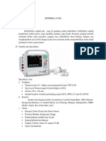 Defibrillator Penjelasan Fungsi dan Cara Kerja