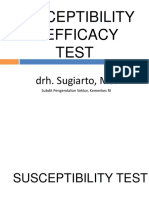 Suscebtibility Test & Efficacy Test