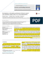 Investigación en la absorción por UV - Vis de un cemento y emulsión asfáltica