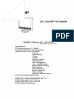 SHARP LCD-TV Training Manual PDF