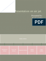 Presentation On Air Jet.: Presented By: Sunil Patidar Iper-Bhopal