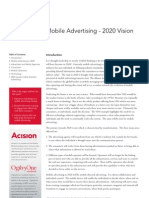 The Future of Mobile Advertising 2020 by Ogilvy One & Acision