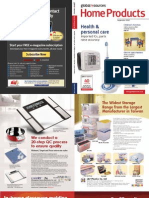 Home Products, PDF