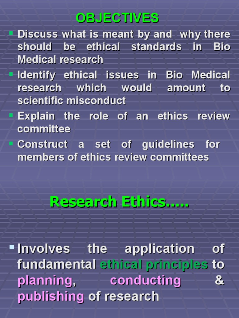 ethics in science case study