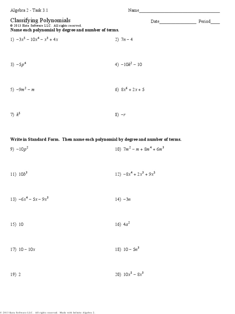 classifying-polynomials-worksheet-with-answers-polynomial-mathematical-objects