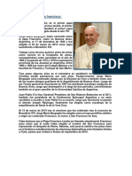 Biografía Papa Francisco