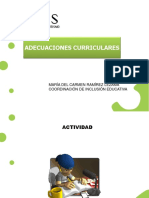 Adecuaciones Curriculares