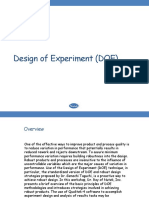 Design of Experiment (DOE) : 9/27/2004 R. Roy/Nutek, Inc. Robust Product and