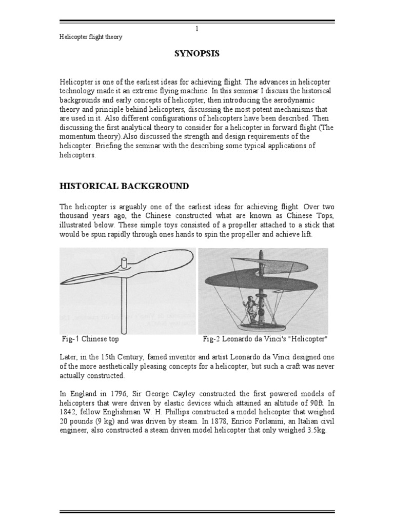Helicopter Flight Theory Helicopter Rotor Airfoil