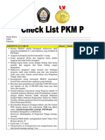 Checklist PKM P