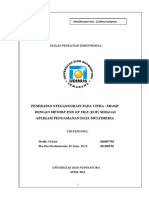 Penerapan Steganografi Pada Citra / Image Dengan Metode End of File (Eof) Sebagai Aplikasi Pengamanan Data Multimedia