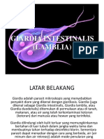 Giardia Intestinalis (Lamblia)